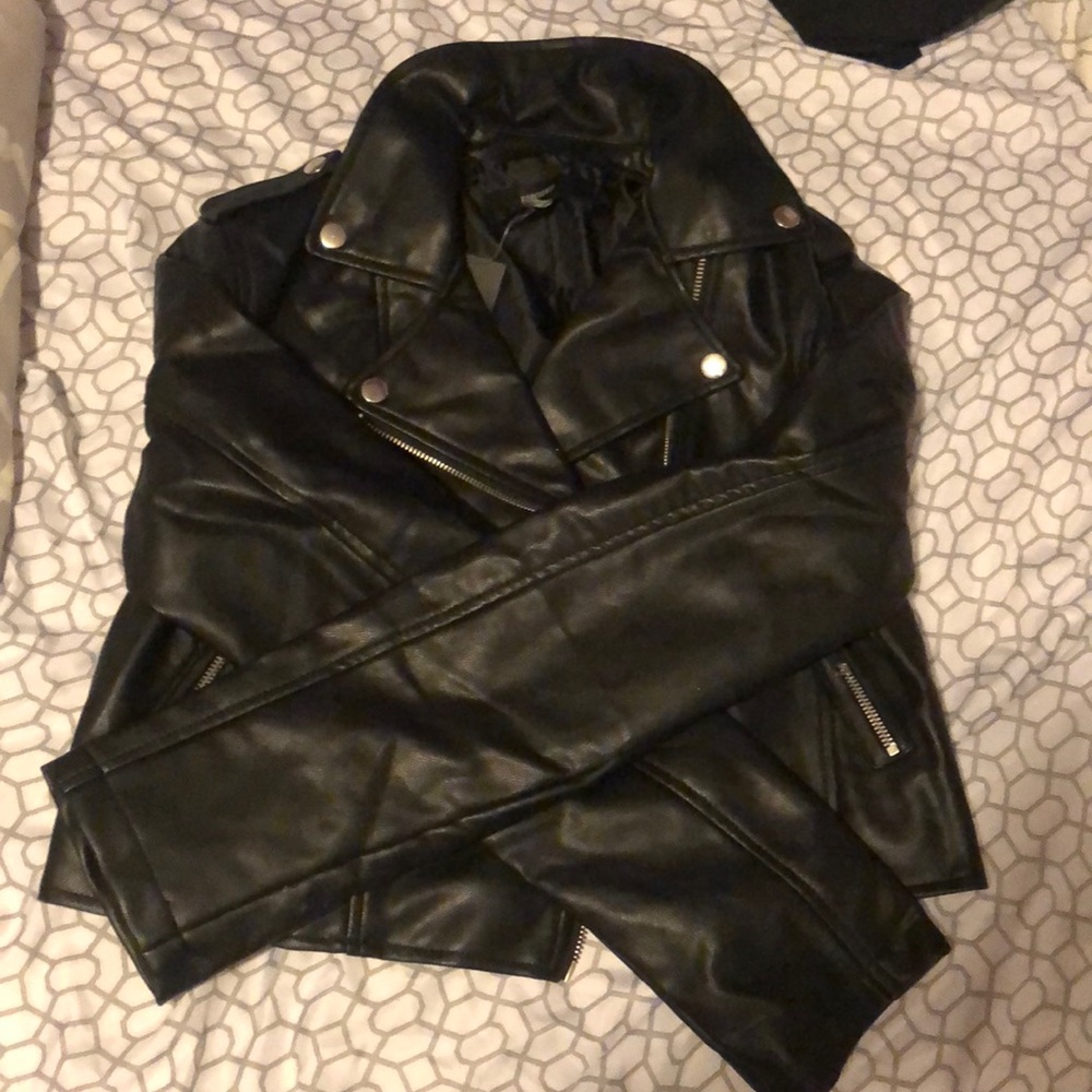Leather jacket